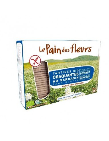 Pain Des Fleurs Sarrasin Sans Sel 300 G 