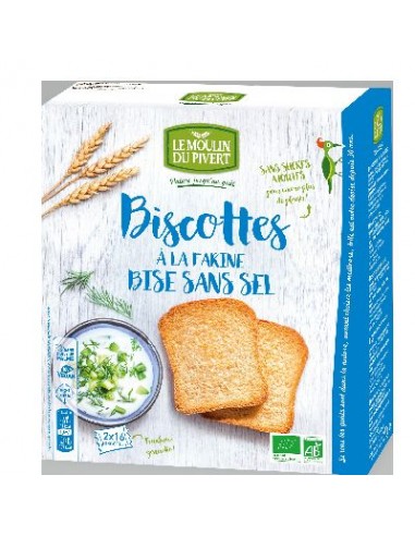 Biscottes Bises Sans Sel 270g 