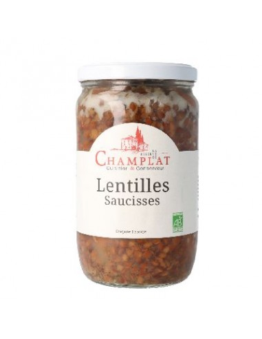 Lentilles Saucisses 650g 