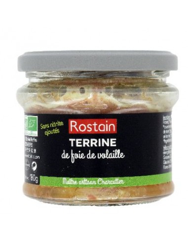 Terrine Foie Volaille 180g 