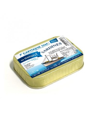 Sardines Naturel **80g 