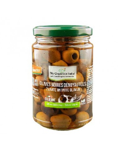 Olives Noires Denoyautees Saumure 150 G 