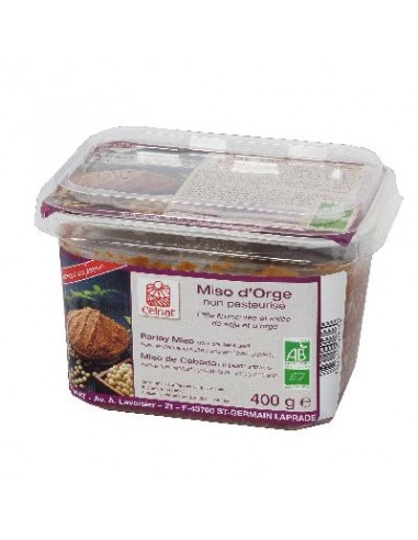 Miso Orge Non Pasteurise 400g 