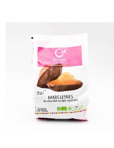 Madeleines Chocolat Lait Equitable 200 G 