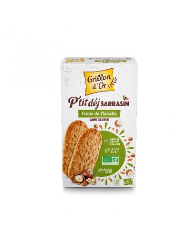 Biscuits Petit Dej. Sarrasin Noisettes 150 G 