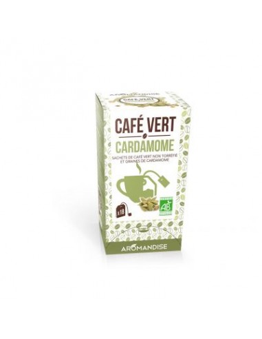 Cafe Vert Cardamome Infus 18 X3 G 