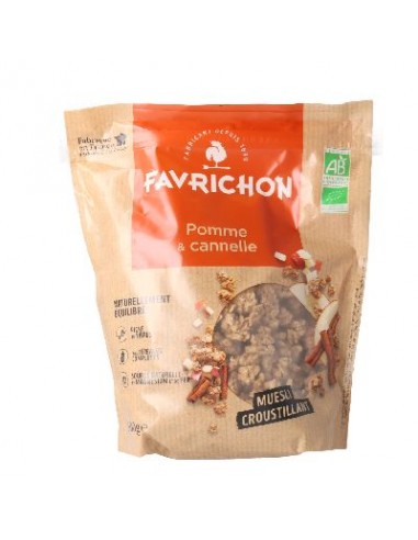 Muesli Croustillant Pomme Cannelle 500g 