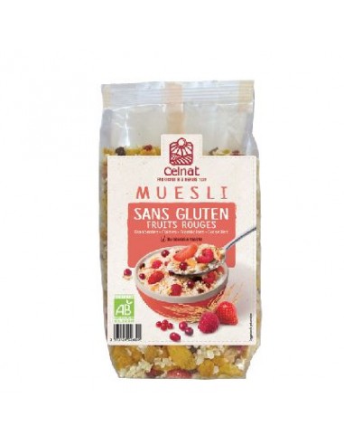 Muesli Sans Gluten Fruits Rouges 375g 