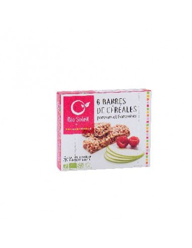 Barres Pommes Framboises 6x20g 