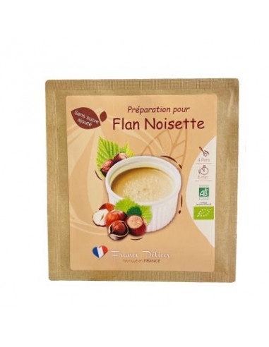 Flan Noisettes Sans Sucre 12g 