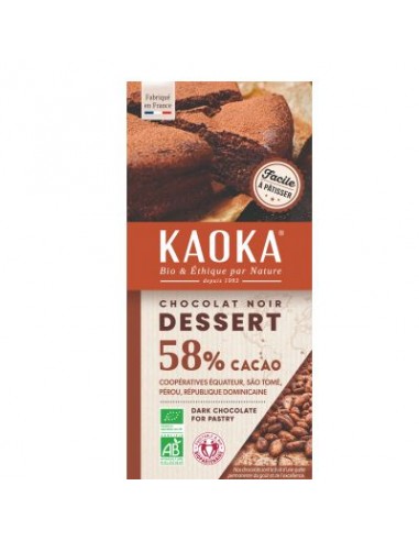 Kaoka Noir Patissier 200g De Non Ue 