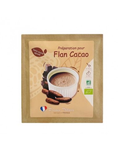 Flan Chocolat Sans Sucre 14g 