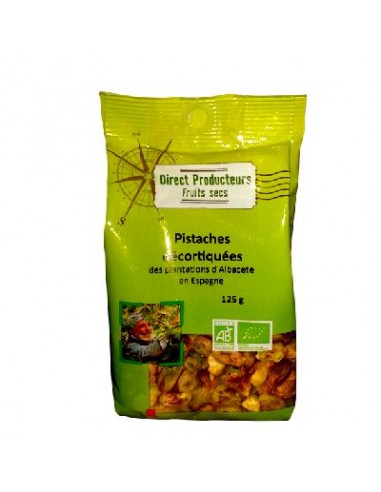 Pistaches Decortiquees 125g 