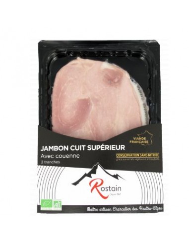 Jambon Cuit Couenne 2tr Ss Nitrites 