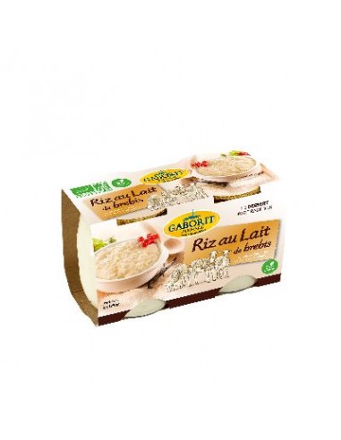 Riz Au Lait Brebis 2x125g De France 