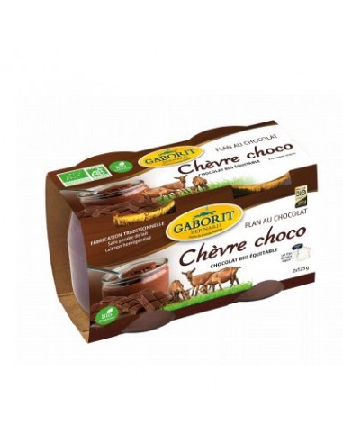 Flan Chevre Choco 2x125g De France 