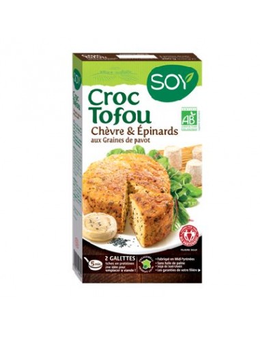 Croc Tofou Chevre Epinard 200g 