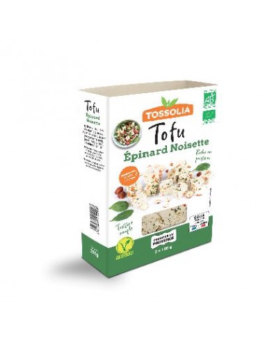 Tofu Epinard Noisettes 200g 