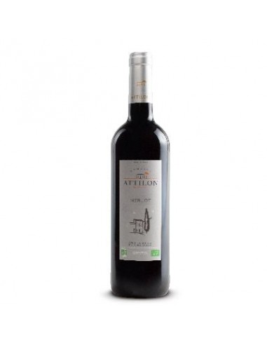 Vin Rouge Mediterran.  Merlot 75 Cl De France 