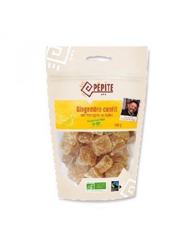 Gingembre Cubes 250g 