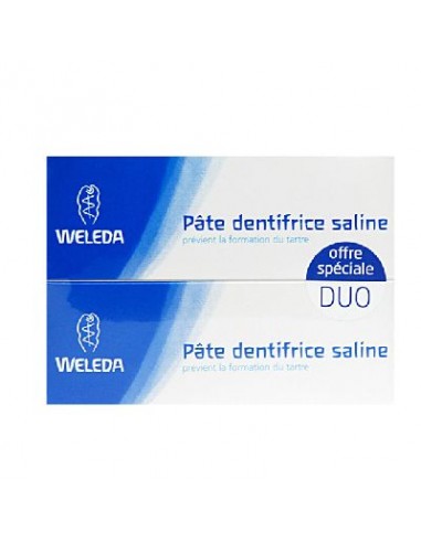 Lot Dentifrice Saline 2x75ml 