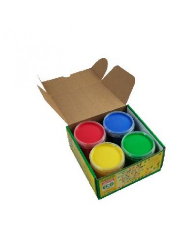 Peinture Aux Doigts 4 Couleurs 