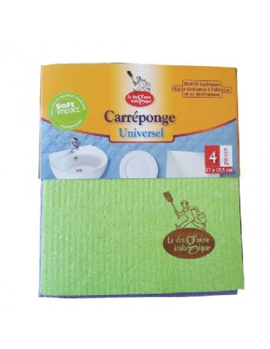 Carre Eponge Cellulose X4 