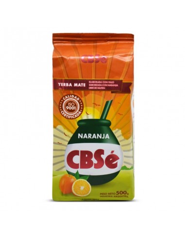 Yerba Mate CBSé Naranja 