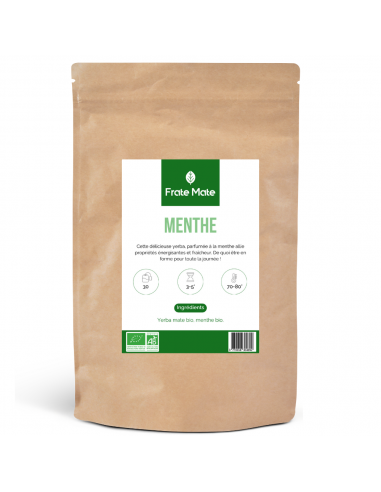 Thé Maté Bio Menthe 30 sachets 