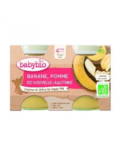 Ppot Pomme Banane 2x130g 