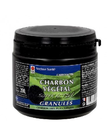 Charbon Vegetal** Granules 200g 